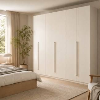 Front z płyty laminowanej jednolitej 25 × 195 cm — do korpusu PAX 25 × 201 cm